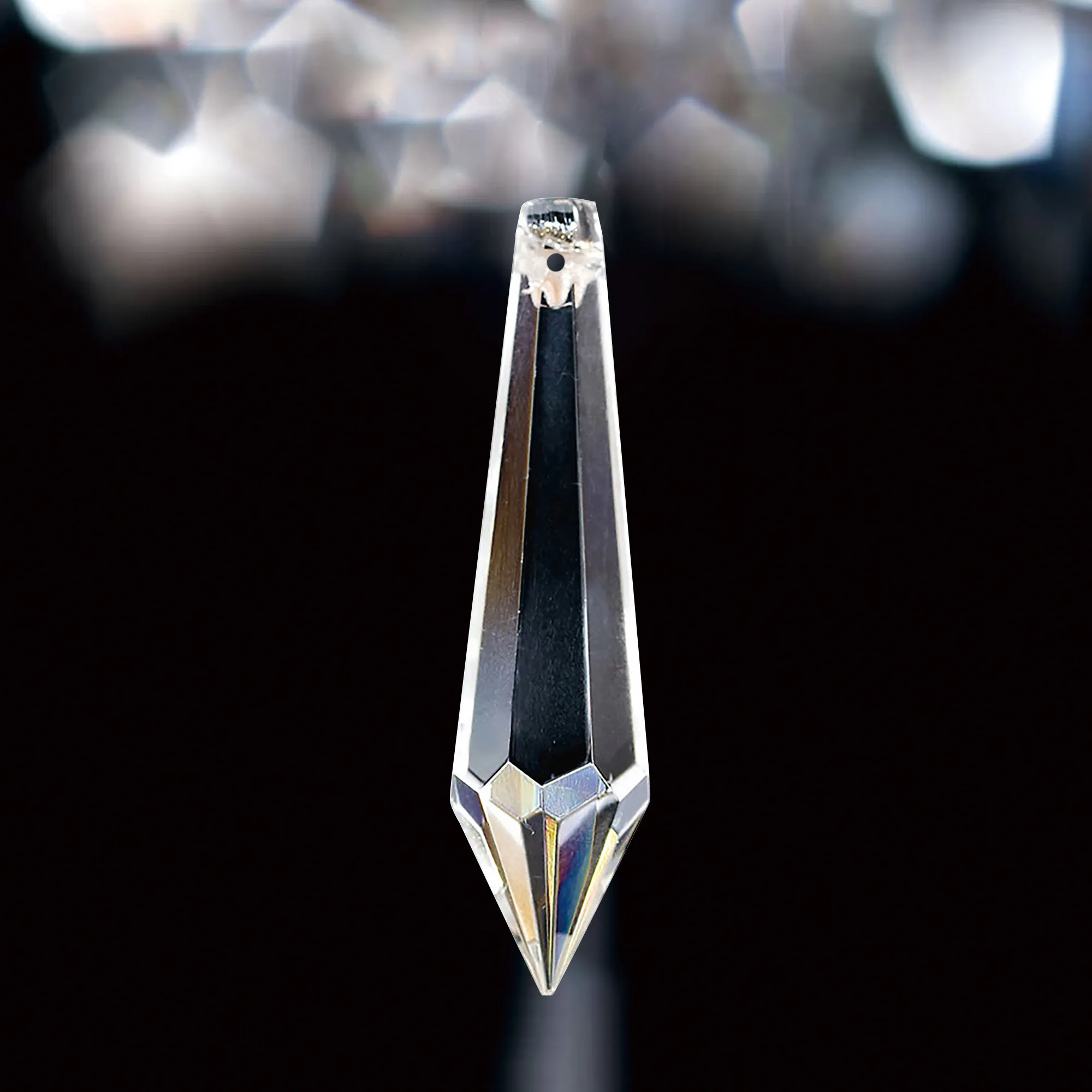 Crystal U-Drop Without Ring 78mm